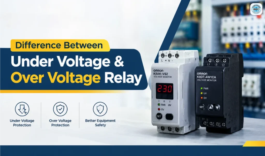 Difference Between Under Voltage & Over Voltage Relay protection