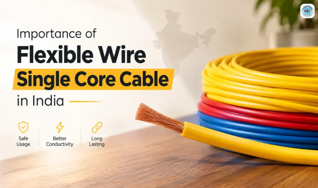 Importance of Flexible Wire Single Core Cable in India