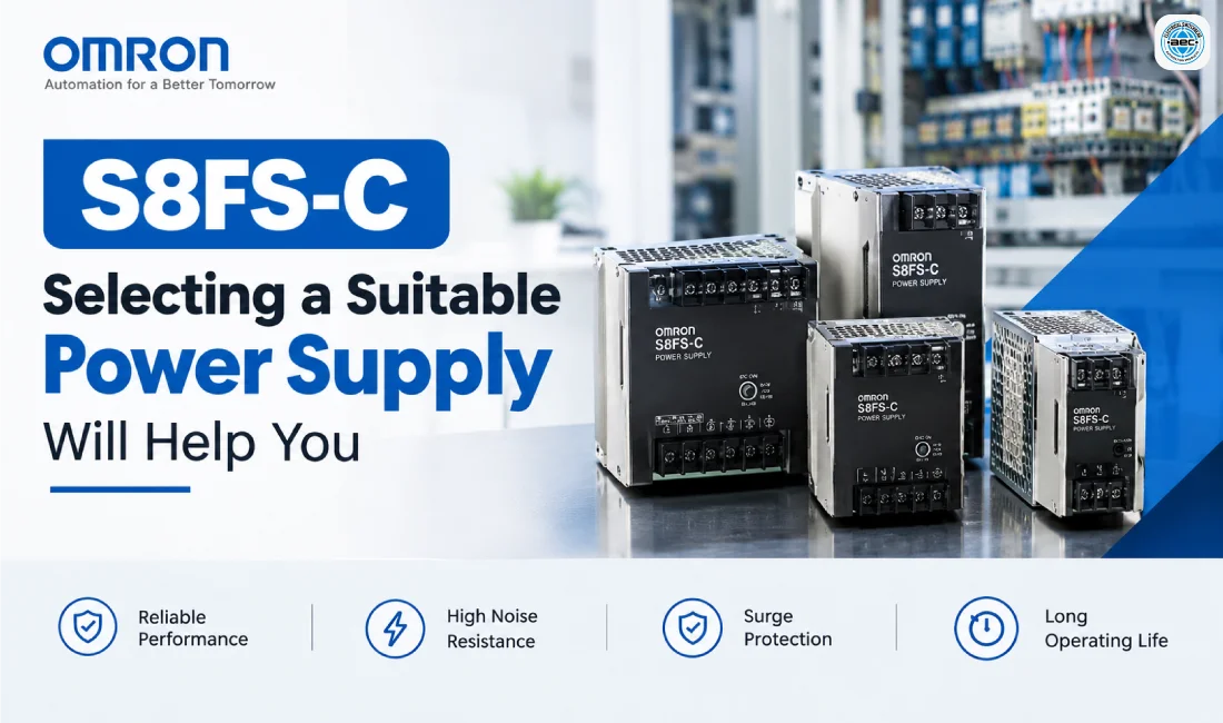 Omron S8FS-C power supply for reliable industrial automation and electrical control systems