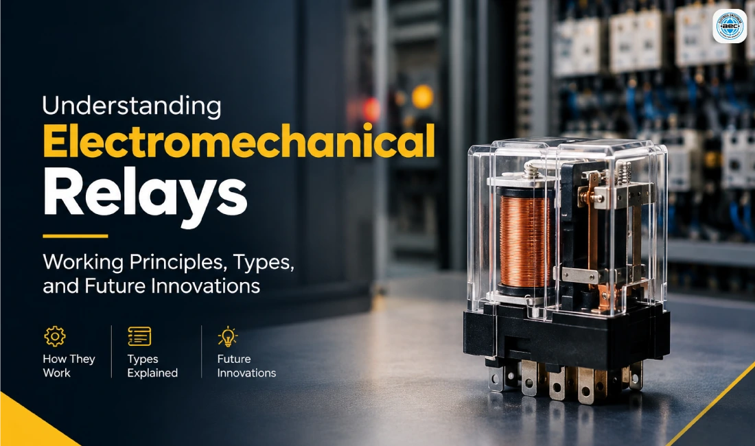 Electromechanical Relays working principle, types and applications
